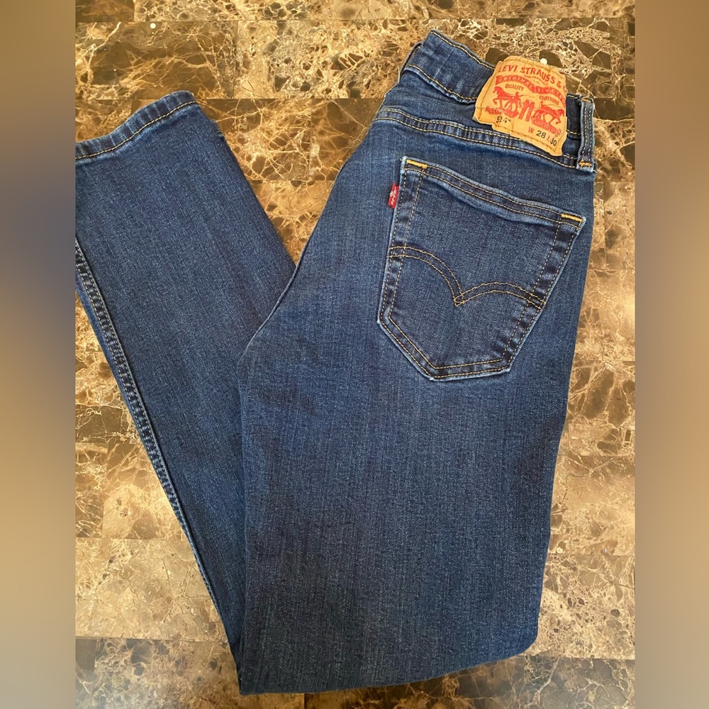Levi's 514 Classic Blue Jeans